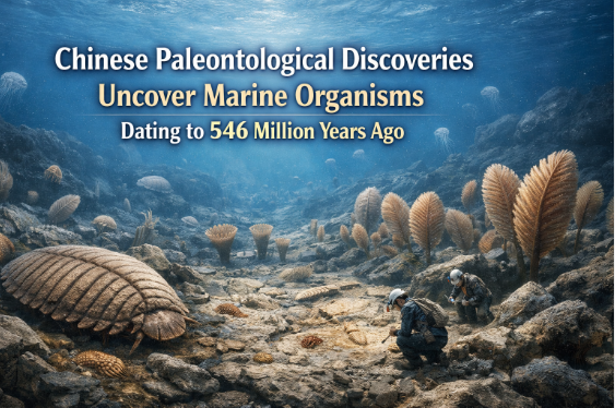 Chinese Paleontological Discoveries Uncover Marine Organisms Dating to 546 Million Years Ago